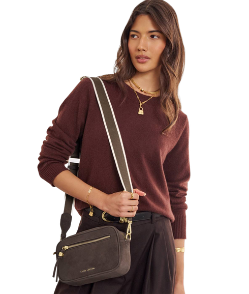 Lottie Crossbody Bag - Chocolate