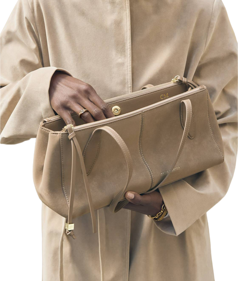 Hattie Shoulder Bag - Taupe