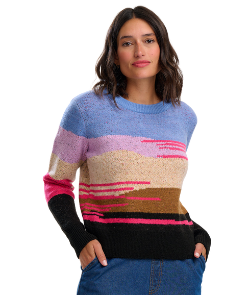 Asher Jumper - Multi/Abstract Landscape