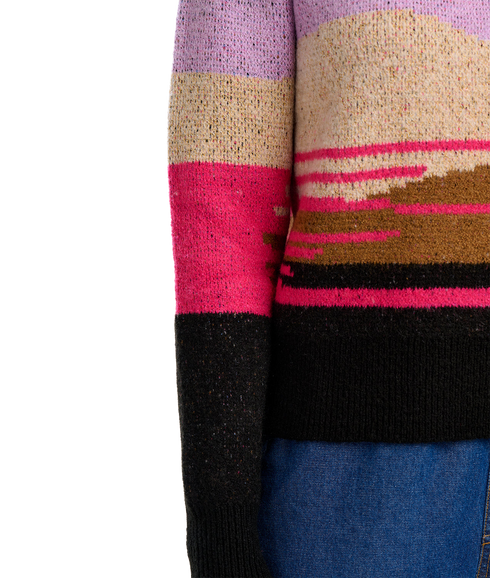 Asher Jumper - Multi/Abstract Landscape