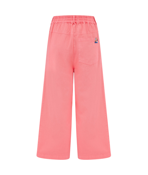 Charlene Cropped Trousers - Coral
