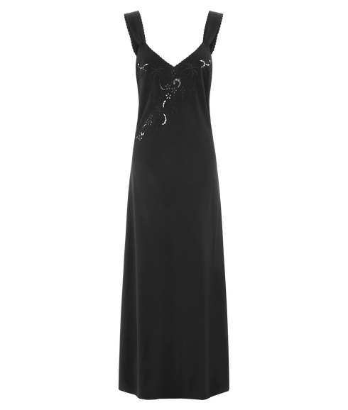 Raye Silk Dress - Black