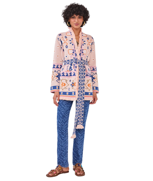 Desert Loom Cardigan - Pink