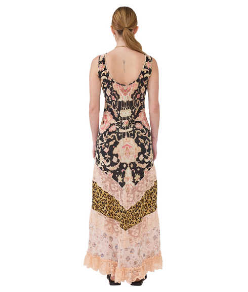 Desert Loom Silk Dress - Multi