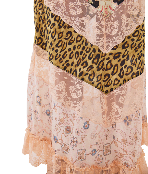 Desert Loom Silk Dress - Multi