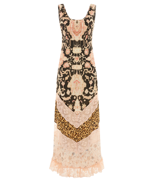 Desert Loom Silk Dress - Multi