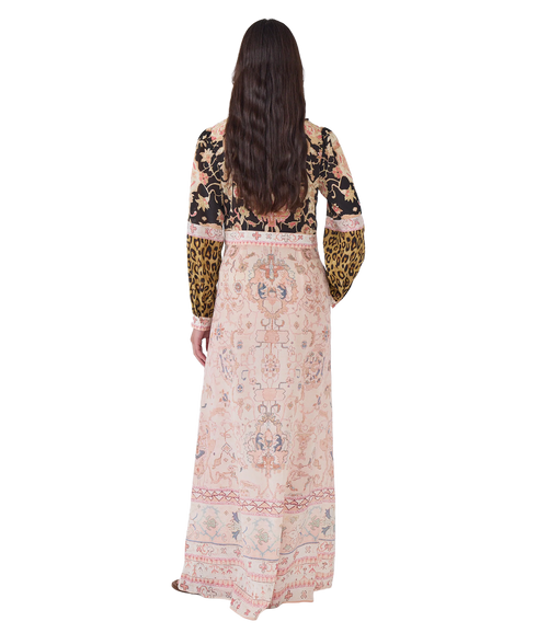 Desert Loom Silk Shirt Dress - Multi
