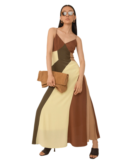 Gisela Colour Block Dress - Multi