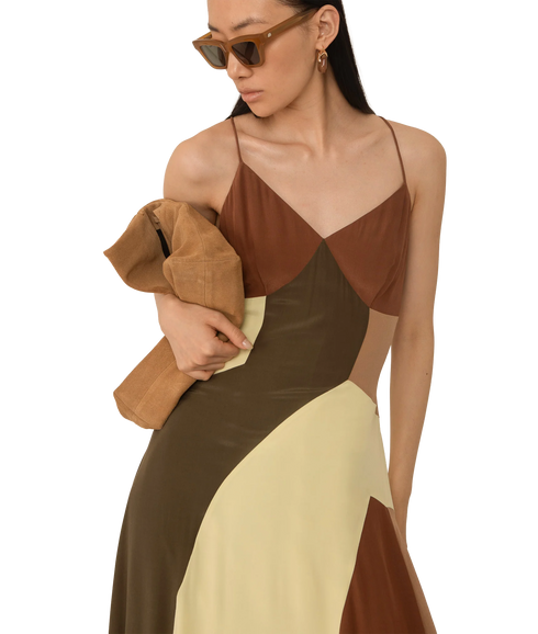 Gisela Colour Block Dress - Multi