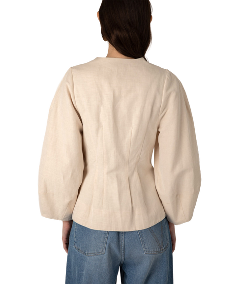 Hazel Jacket - Biscuit