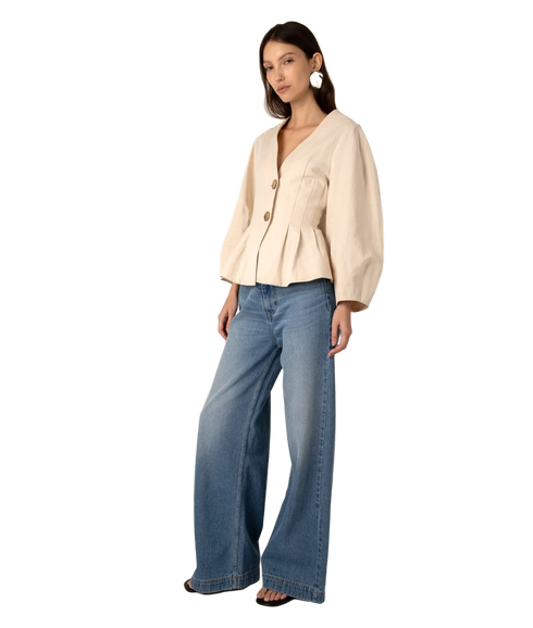 Hazel Jacket - Biscuit