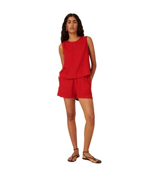 Stirling Tank Top - Red