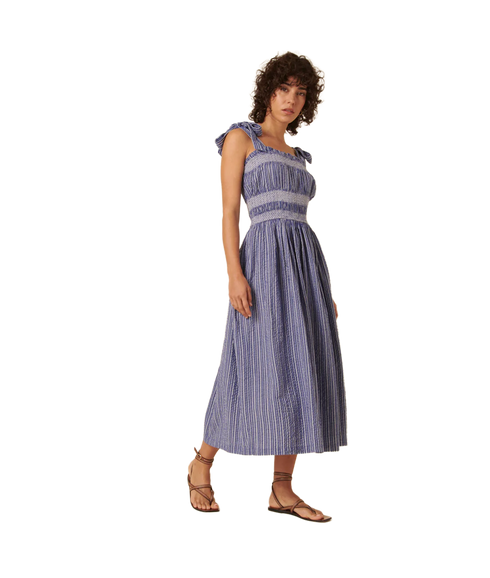 Marissa Midi Dress - Blue
