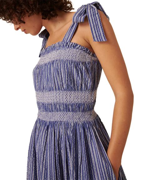 Marissa Midi Dress - Blue