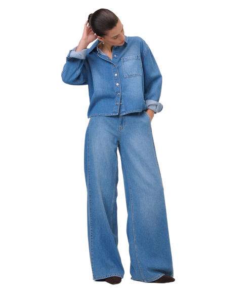 Westborne Wide Jean - Blue