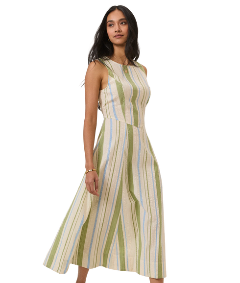 Cedar Midi Dress - White