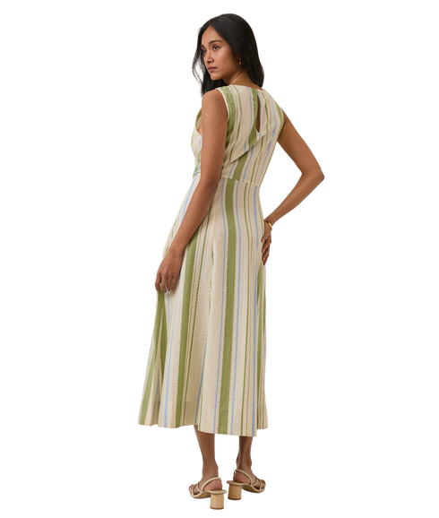 Cedar Midi Dress - White