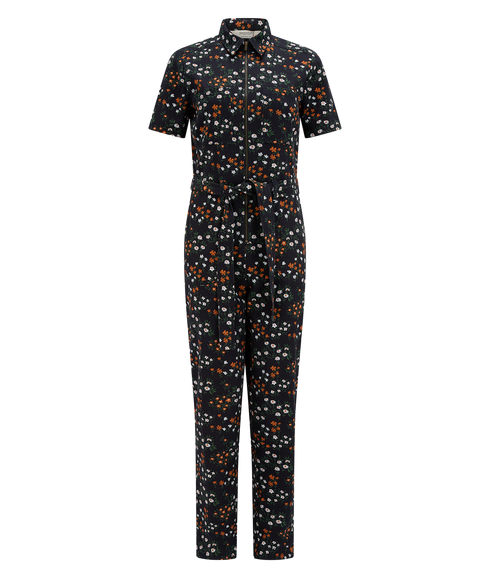 Billy Boilersuit - Black Floral