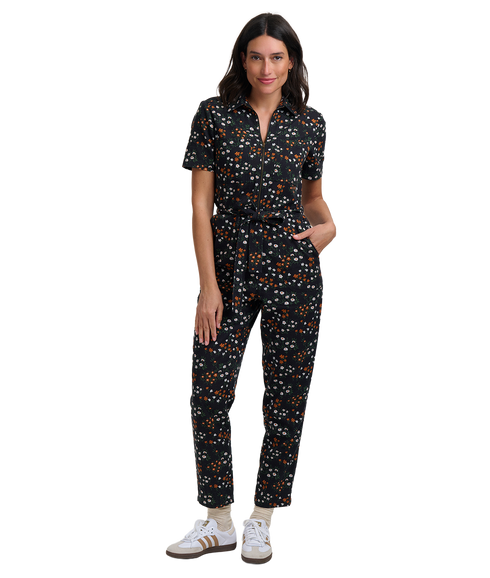 Billy Boilersuit - Black Floral