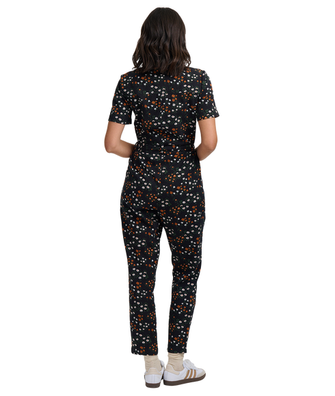 Billy Boilersuit - Black Floral