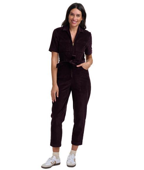 Meredith Boilersuit - Plum
