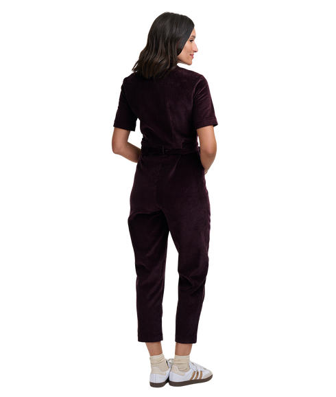 Meredith Boilersuit - Plum