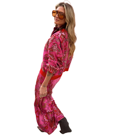 Paisley Dorris Skirt - Pink