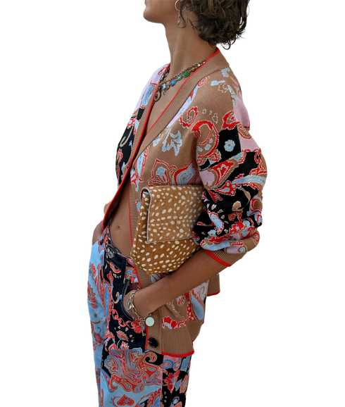 Paisley Martha Cardigan - Multi