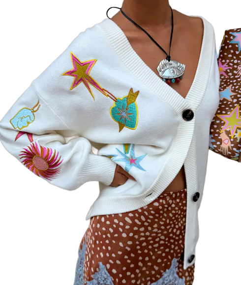 Dreamer Martha Cardigan - Cream