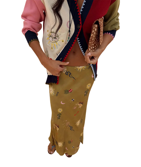 Mystical Dorris Skirt - Green