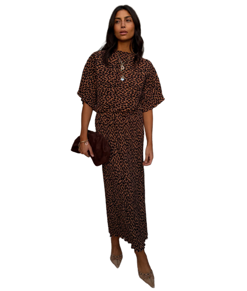 Tilly Dress - Leopard