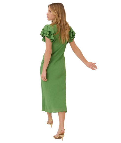 Layla Midi Dress - Green
