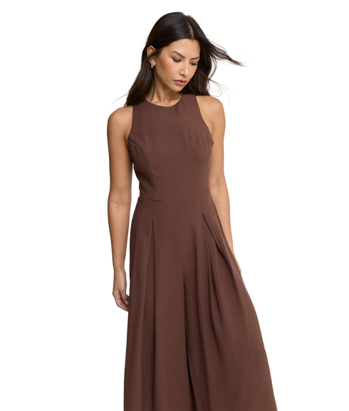 Reign Jumpsuit - Brown
