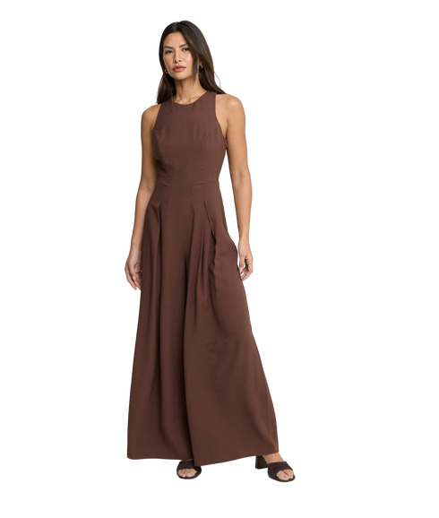Reign Jumpsuit - Brown