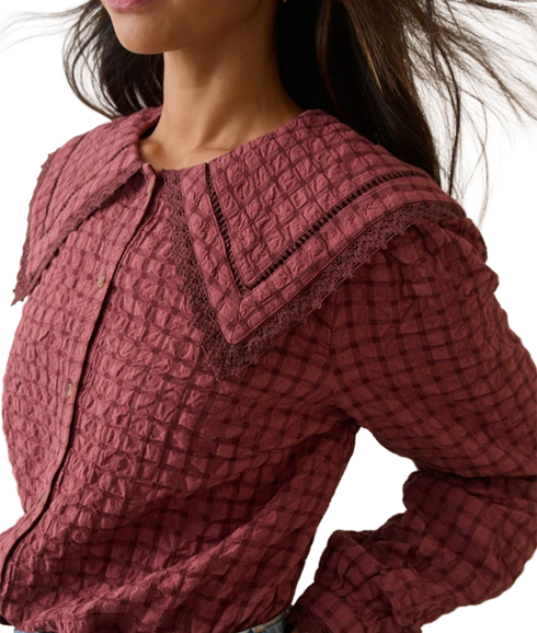 Allegra Blouse - Red