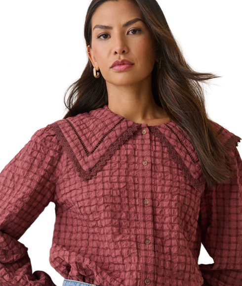 Allegra Blouse - Red