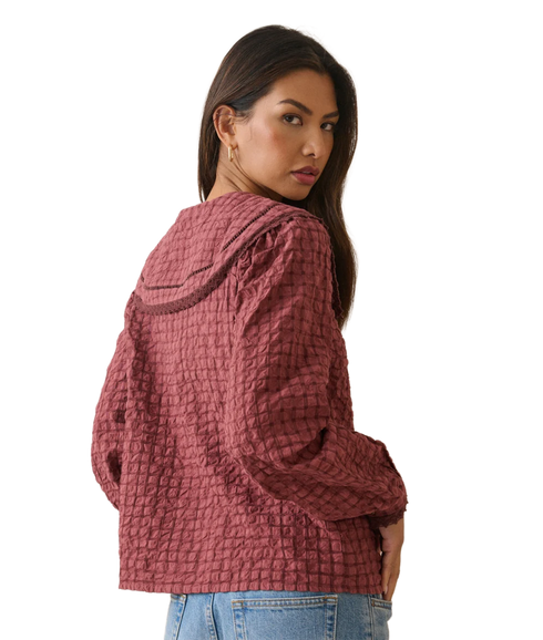 Allegra Blouse - Red