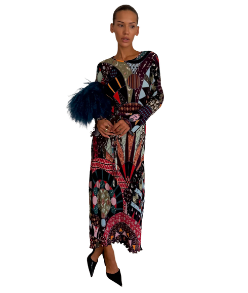 Casablanca Gaia Dress - Black