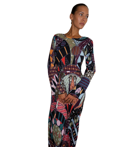 Casablanca Gaia Dress - Black