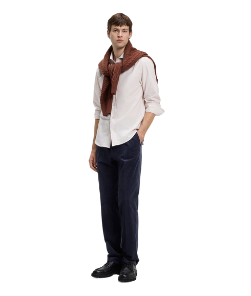 Liam Long Sleeve Shirt - Open White