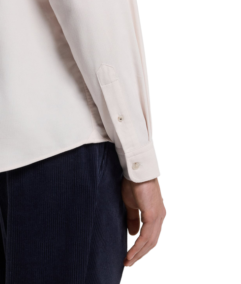 Liam Long Sleeve Shirt - Open White