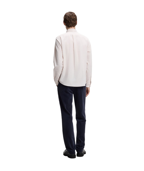 Liam Long Sleeve Shirt - Open White