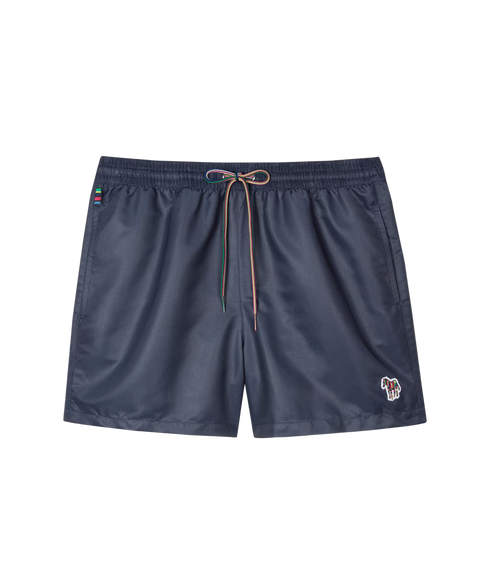 Zebra Swim Shorts - Navy
