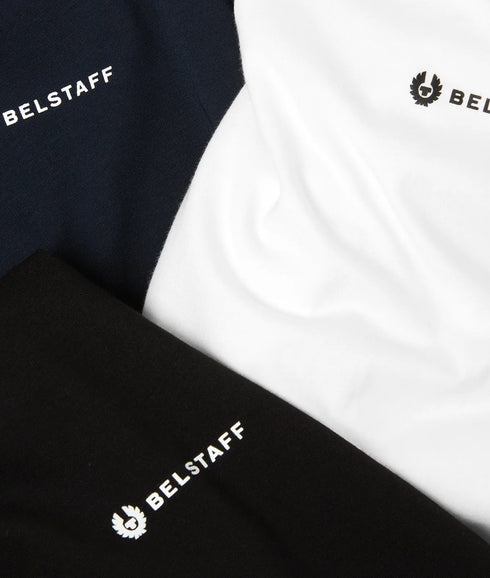 3 Pack T-Shirt - Black/Dark Ink/White