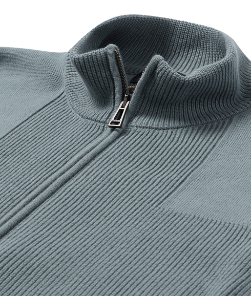 Commander Full Zip - Atlantic Grey