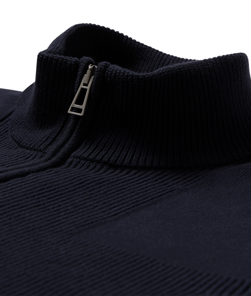 Commander Full Zip - Dark Ink