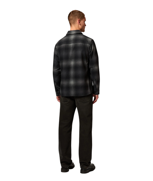 Outpost Shirt Brushed Cotton Flannel - Black