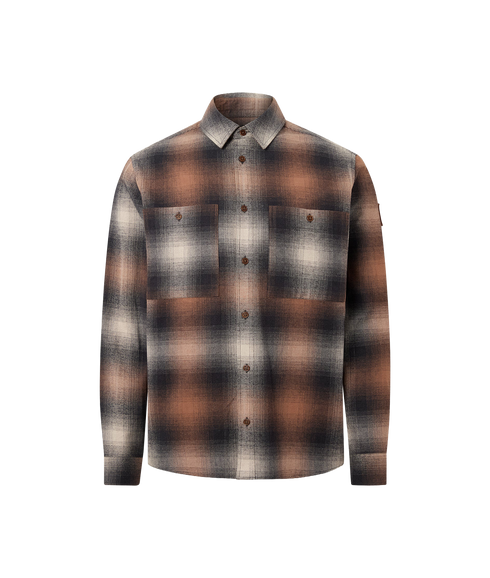 Outpost Shirt Brushed Cotton Flannel - Maple Brown