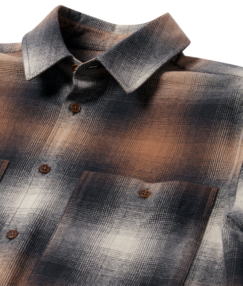 Outpost Shirt Brushed Cotton Flannel - Maple Brown