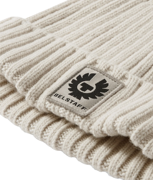 Watch Beanie Hat - Pale Stone